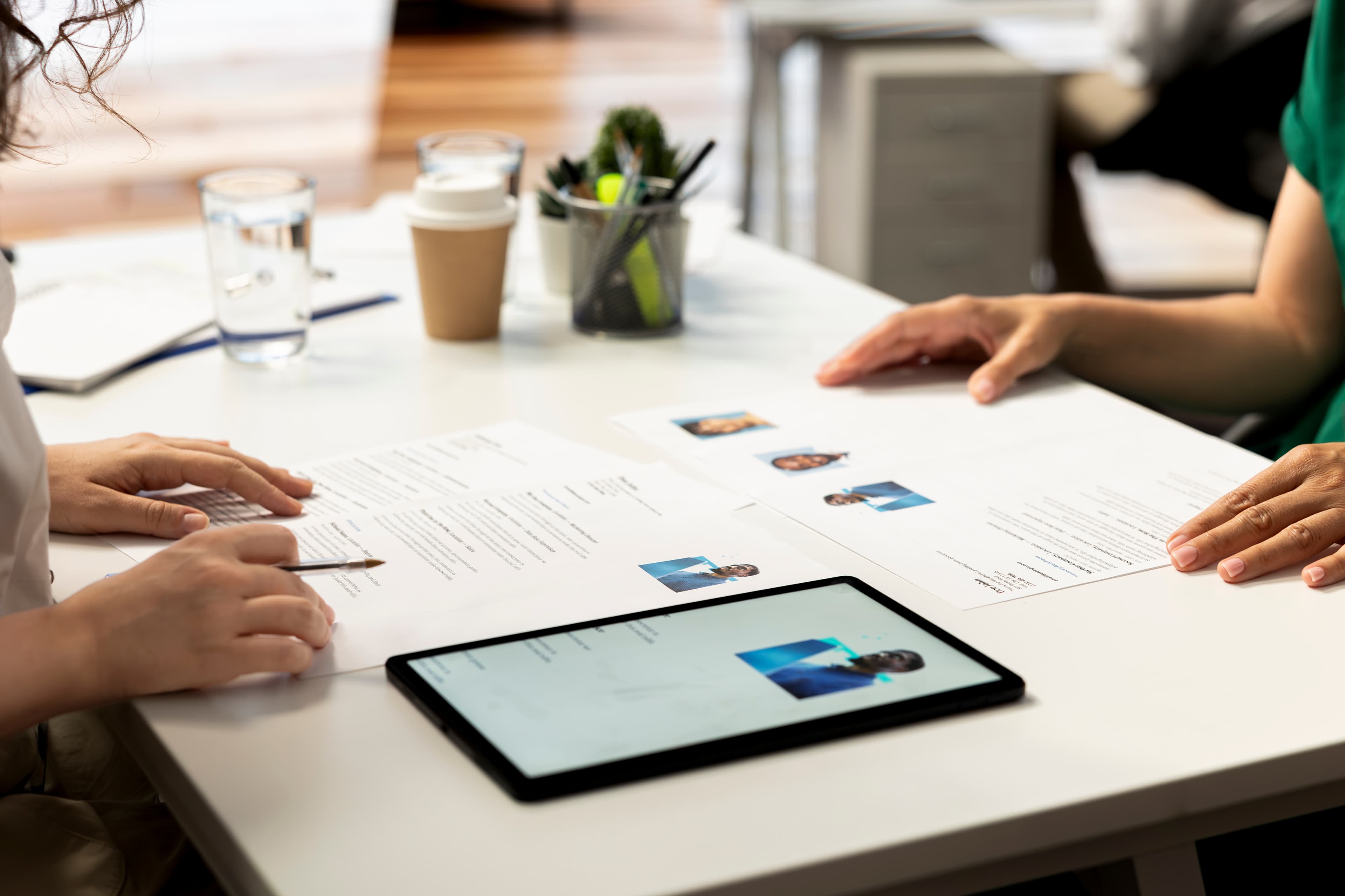 Skills being applied directly in a real workplace setting